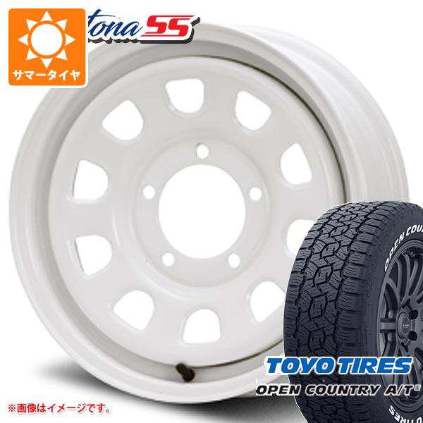5本セット ジムニー JB64W用 2024年製 サマータイヤ トーヨー オープンカントリー A/T3 215/70R16 100T ホワイトレター MLJ デイトナ SS の通販は 154,375円