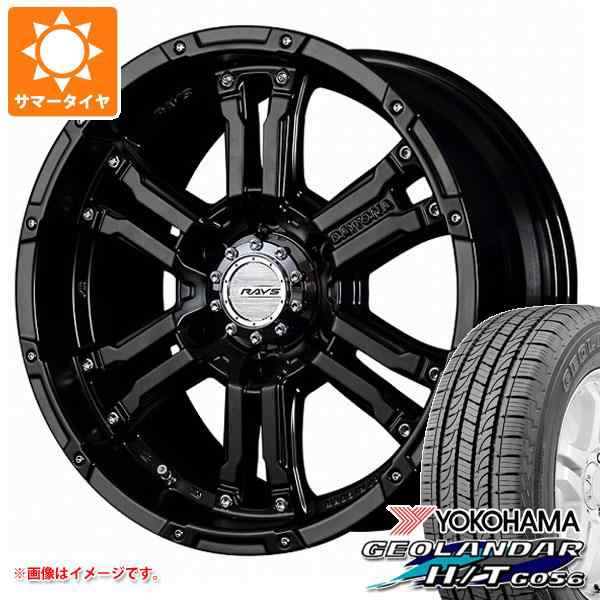 暖色系 GEOLANDAR FJクルーザー 10系用 サマータイヤ ヨコハマ ジオランダー H/T G056 265/70R17 115S  ブラックレター ブラックライノ ウォートホッグ 8.5-17