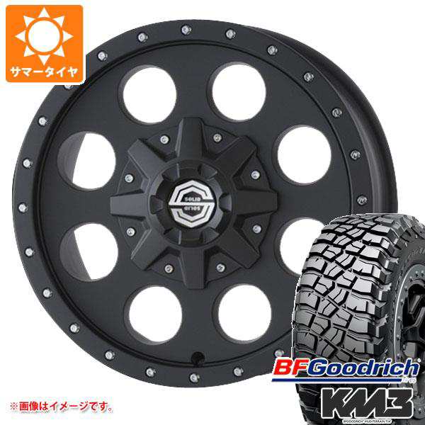 タイヤBFgoodrichマッドテレーン、ホイールKMC ロックスター３