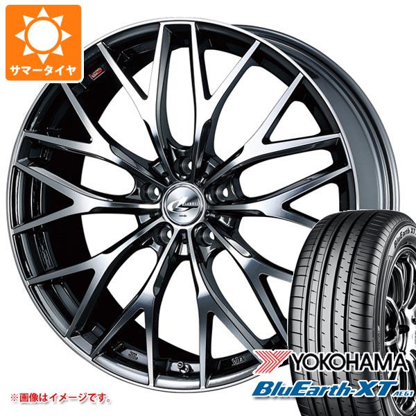サマータイヤ 215/60R17 96H ヨコハマ ブルーアースXT AE61 レオニス MX 7.0-17 タイヤホイール4本セット