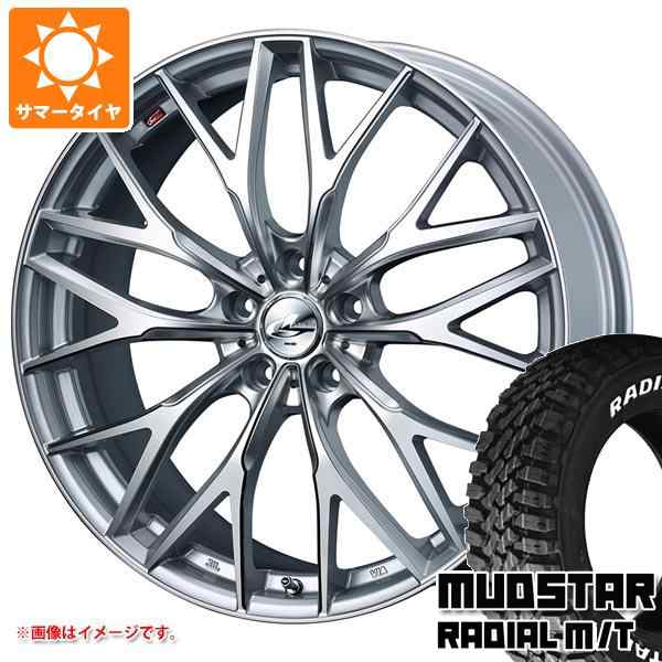 サマータイヤ 165/60R15 77S マッドスター ラジアル M/T ホワイトレター レオニス MX 4.5-15 タイヤホイール4本セットの通販は