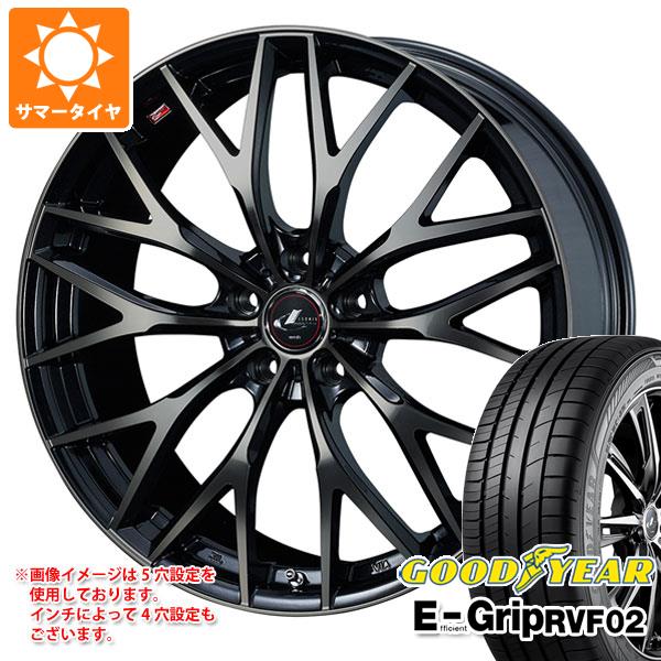 サマータイヤ 225/55R19 103W XL グッドイヤー エフィシエントグリップ RVF02 レオニス MX 8.0-19 タイヤホイール4本セットの通販は
