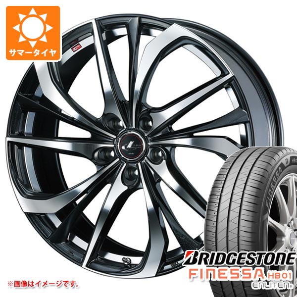 サマータイヤ 235/45R18 98W XL ブリヂストン フィネッサ HB01 レオニス TE 8.0-18 タイヤホイール4本セット 130,800円