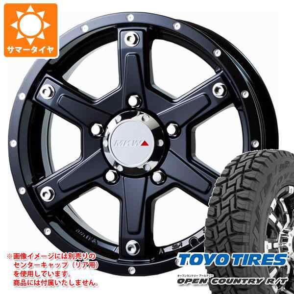 ジムニー用 2024年製 サマータイヤ トーヨー オープンカントリー R/T 185/85R16 105/103N LT ホワイトレター MKW MK-56 5.5-16 タイヤホの通販は
