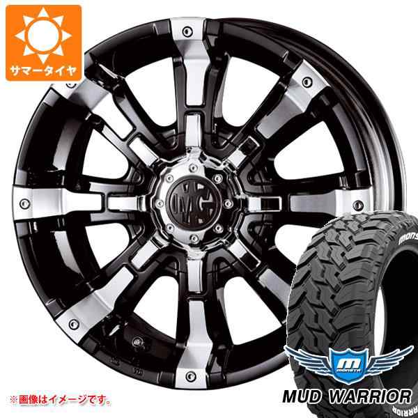 FJクルーザー 10系用 サマータイヤ モンスタ マッドウォーリアー LT265/70R17 121/118Q ホワイトレター クリムソン MG  ビースト 8.0-17 の通販はau PAY マーケット - タイヤ1番 | au PAY マーケット－通販サイト