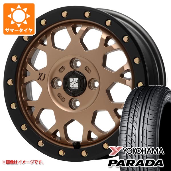 2026年製 サマータイヤ 165/55R14 95/93N ヨコハマ パラダ PA03 ブラックレター MLJ エクストリームJ XJ04 4.5-14 タイヤホイール4本セット