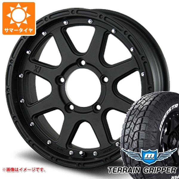 5本セット ジムニー用 サマータイヤ モンスタ テレーングリッパー 175/80R16 91S ホワイトレター MLJ エクストリームJ 5.5-16 タイヤホイール5本セット