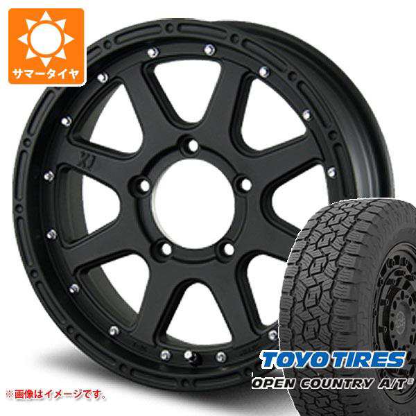 5本セット ジムニー用 サマータイヤ トーヨー オープンカントリー A/T3 175/80R16 91S MLJ エクストリームJ 5.5-16 タイヤホイール5本セの通販は