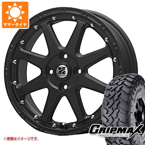 ハスラー用 サマータイヤ グリップマックス マッドレイジ M/T 195R14C 106/104Q ホワイトレター MLJ エクストリームJ 4.5-14 タイヤホイール4本セットの通販は 66,496円