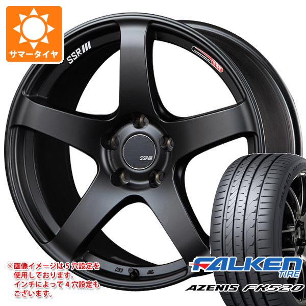 サマータイヤ 225/50R18 99W XL ファルケン アゼニス FK520L SSR GTV01 7.5-18 タイヤホイール4本セットの通販は 109,800円