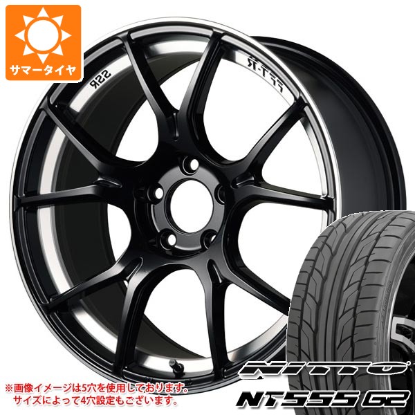 サマータイヤ 245/40R18 97Y XL ニットー NT555 G2 SSR GTX02 8.5-18 タイヤホイール4本セット