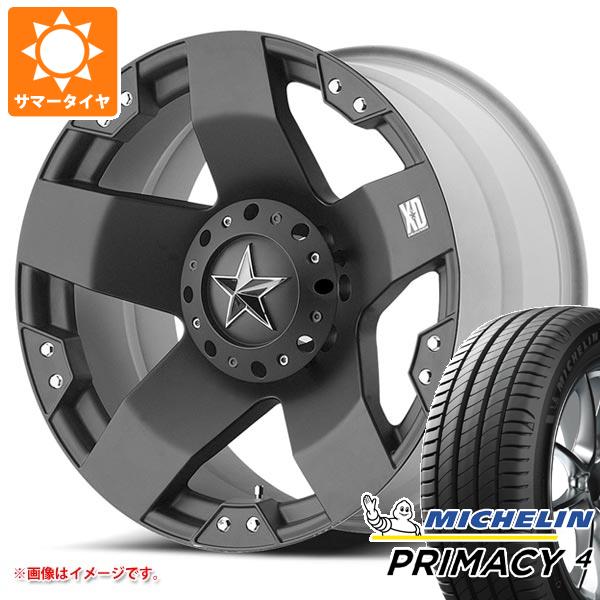 RAV4 50系用 サマータイヤ ミシュラン プライマシー4 225/65R17 102H KMC XD775 ロックスター 8.0-17 タイヤホイール4本セット 121,250円