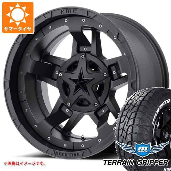 サマータイヤ 265/60R18 114T XL モンスタ テレーングリッパー ホワイトレター KMC XD827 ロックスター3 9.0-18 タイヤ ホイール4本セットの通販はau PAY マーケット タイヤ1番 au PAY マーケット－通販サイト