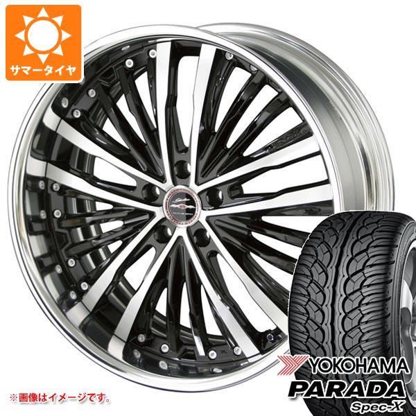 サマータイヤ 235/55R20 102V ヨコハマ パラダ スペック-X PA02 シャレン XR-75 8.0-20 タイヤホイール4本セットの通販は
