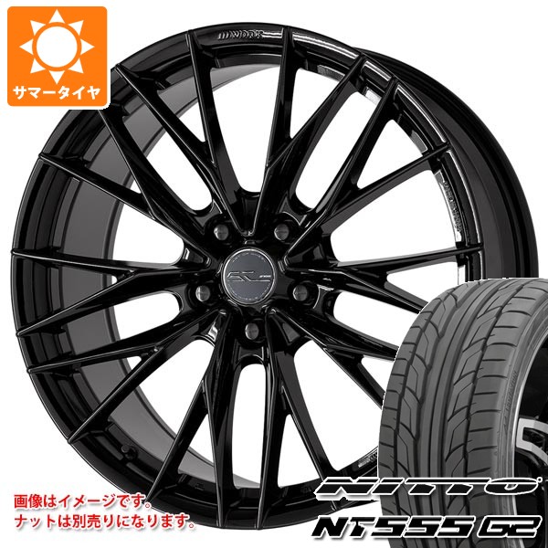 トヨタ 40系アルファード用 サマータイヤ ニットー NT555 G2 245/45R20 103W XL ワーク シュヴァート ブルネン LX 8.5-20 タイヤホイール4本セット