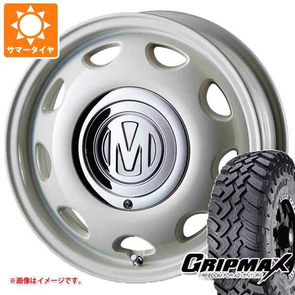 サクシード プロボックス 160系用 サマータイヤ グリップマックス マッドレイジ M/T 185R14C 102/100Q ホワイトレター  クリムソン ディーン ミニ 5.0-14 タイヤホイール4本セットの通販はau PAY マーケット - タイヤ1番 | au PAY  マーケット－通販サイト