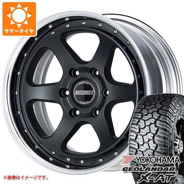 ハイエース 200系用 2024年製 サマータイヤ ヨコハマ ジオランダー X-AT G016 LT215/70R16 100/97Q ブラックレター エセックス EL 2P 6.5の通販は