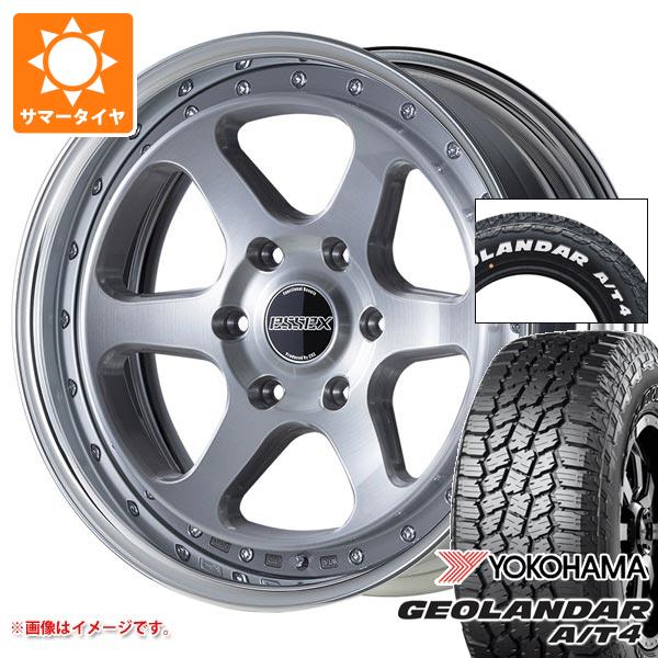 トヨタ ハイエース 200系用 2026年製 サマータイヤ ヨコハマ ジオランダー A/T4 G018 215/65R16C 109/107S ホワイトレター エセックス EL 2P 6.5-16 タイヤホイール4本セット