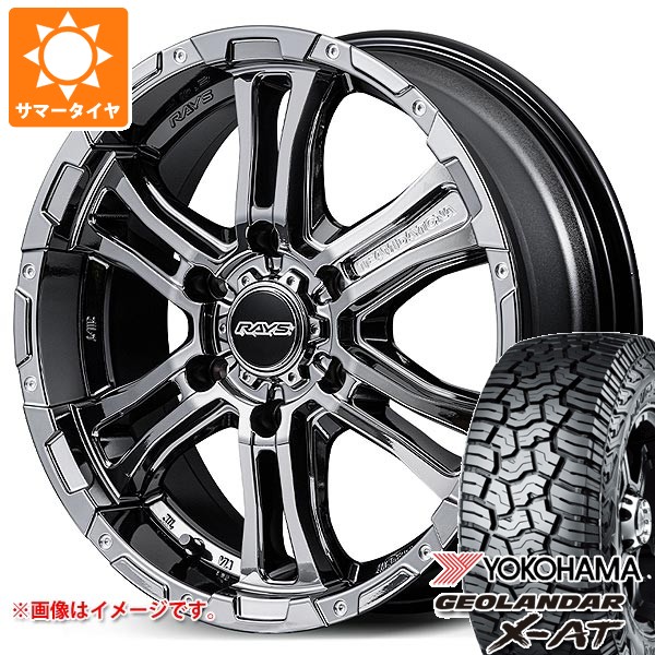 ニッサン NV350キャラバン E26用 2026年製 サマータイヤ ヨコハマ ジオランダー X-AT G016 LT215/70R16 100/97Q ブラックレター レイズ FDX-AG 6.5-16 タイヤホイール4本セット 144,250円