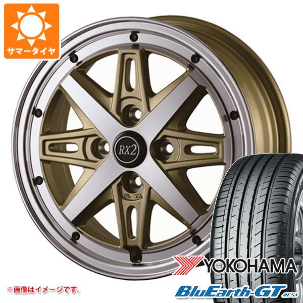 タフト LA900系用 サマータイヤ ヨコハマ ブルーアースGT AE51 175/65R15 84H ドゥオール フェニーチェ RX2 5.0-15 タイヤホイール4本セット