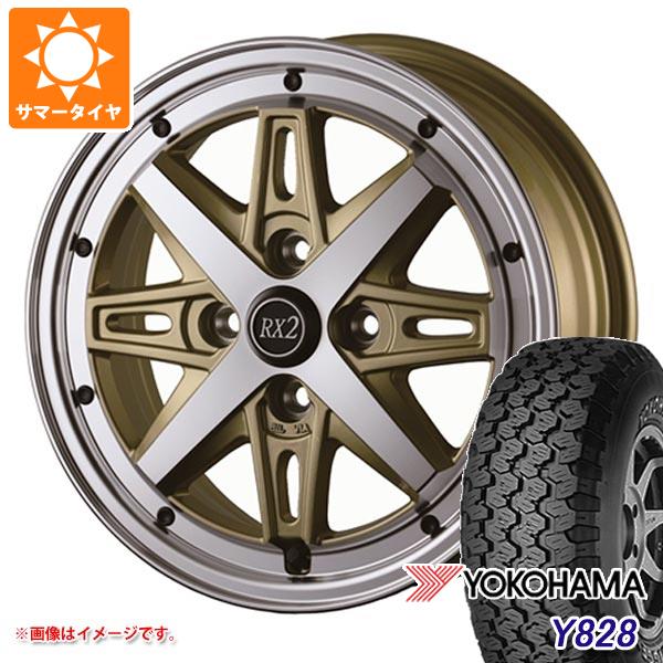 サマータイヤ 175R14 6PR ヨコハマ Y828A (175/80R14 94/93N相当) ドゥオール フェニーチェ RX2 4.5-14 タイヤホイール4本セットの通販は