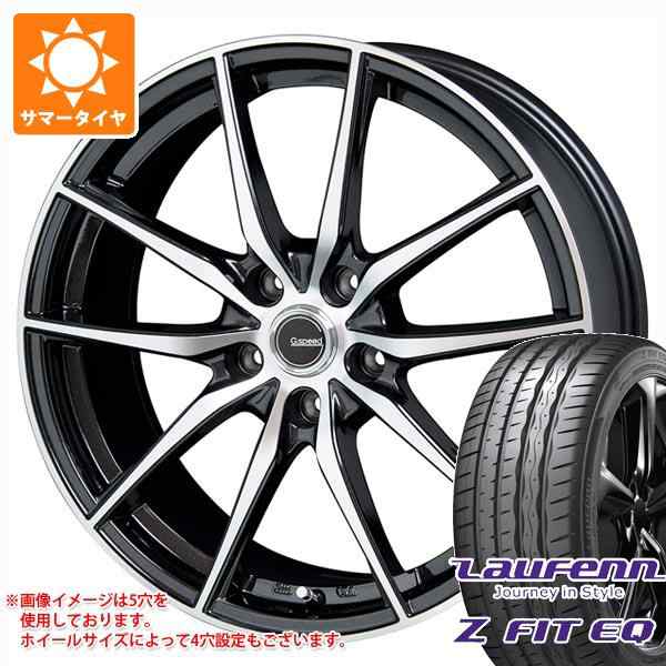 サマータイヤ 225/45R18 95Y XL ラウフェン Zフィット EQ LK03 ジースピード P-02 7.5-18 タイヤホイール4本セットの通販は
