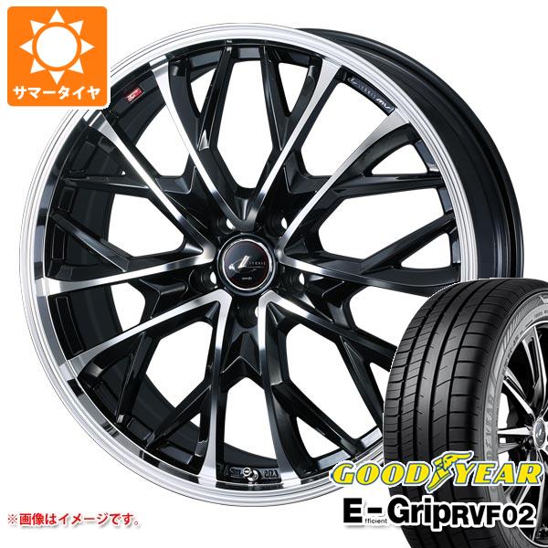 サマータイヤ 185/65R15 88H グッドイヤー エフィシエントグリップ RVF02 レオニス MV 5.5-15 タイヤホイール4本セット