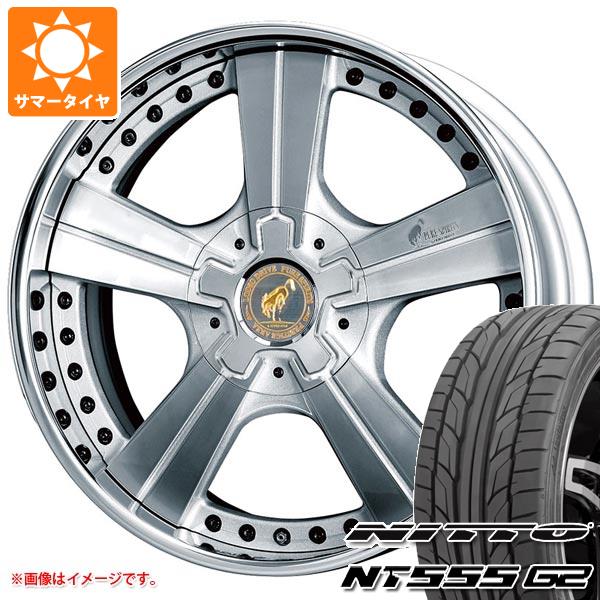グランエース GDH300系用 サマータイヤ ニットー NT555 G2 245/40R20 99Y XL スーパースター ピュアスピリッツ オークス 9.0-20 タイヤホイール4本セットの通販は