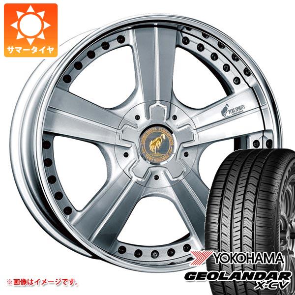 サマータイヤ 265/50R20 111W XL ヨコハマ ジオランダー X-CV G057 スーパースター ピュアスピリッツ オークス 8.0-20 タイヤホイール4本セット