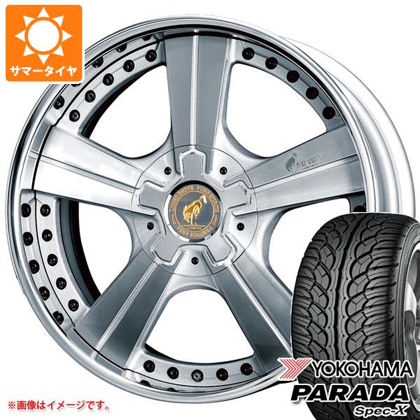 ランドクルーザー300用 サマータイヤ ヨコハマ パラダ スペック-X PA02 285/45R22 114V REINF スーパースター ピュアスピリッツ オークス 10.0-22 タイヤホイール4本セットの通販は 293,805円