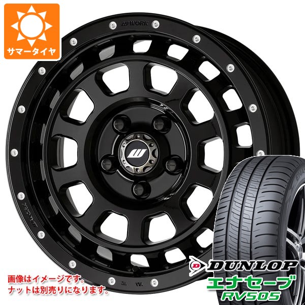 ニッサン T31エクストレイル用 サマータイヤ ダンロップ エナセーブ RV505 215/70R16 100H ワーク クラッグ T-グラビック MC+ 7.0-16 タイヤホイール4本セット 103,785円