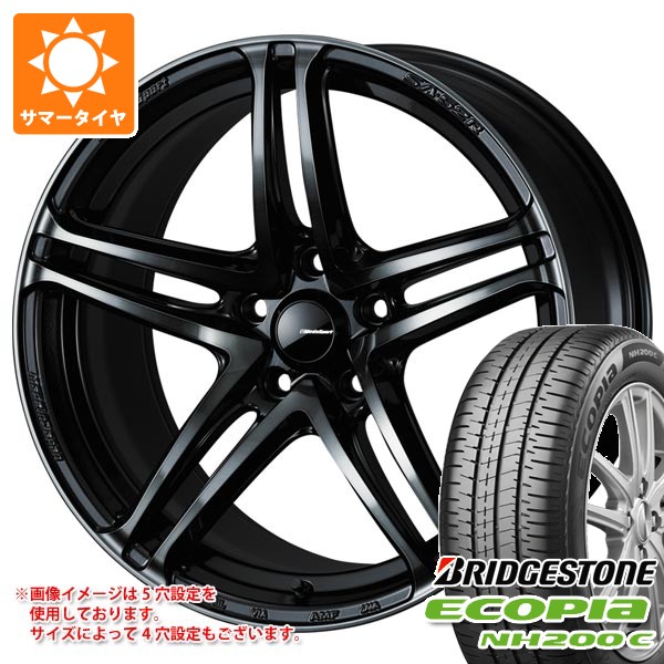 2026年製 サマータイヤ 185/65R15 88S ブリヂストン エコピア NH200C ウェッズスポーツ SA-52R 6.0-15 タイヤホイール4本セット