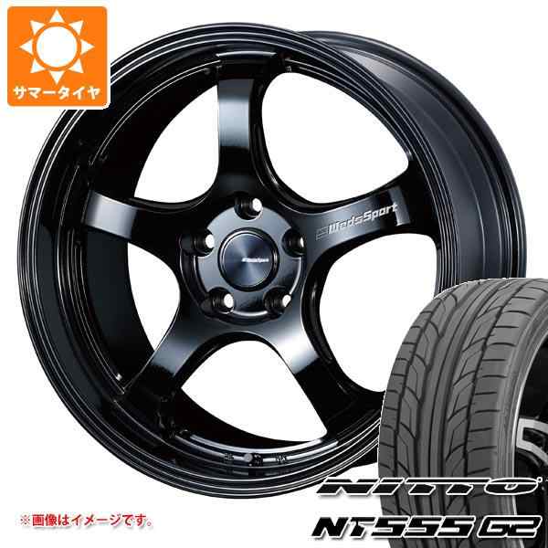 サマータイヤ 235/50R18 101Y XL ニットー NT555 G2 ウェッズスポーツ RN-05M 8.0-18 タイヤホイール4本セットの通販は