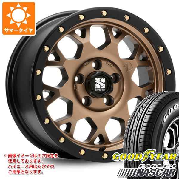 グッドイヤータイヤ 215 65R16C 109 107R ナスカー NASCAR ホワイトレター 4本セット - 2