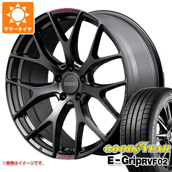 サマータイヤ 245/45R20 103W XL グッドイヤー エフィシエントグリップ RVF02 レイズ ホムラ 2x7FT スポーツエディション 8.5-20 タイヤホイール4本セット