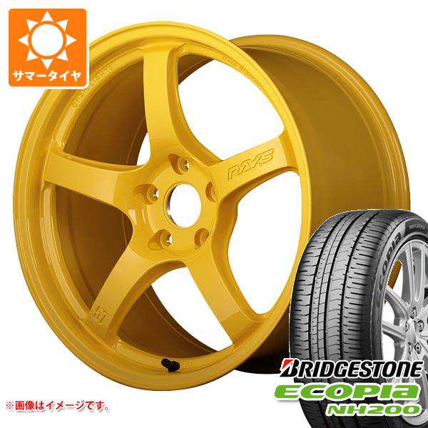 サマータイヤ 225/45R18 95W XL ブリヂストン エコピア NH200 レイズ グラムライツ 57CR 2324 LTD 8.5-18  タイヤホイール4本セットの通販はau PAY マーケット - タイヤ1番 | au PAY マーケット－通販サイト