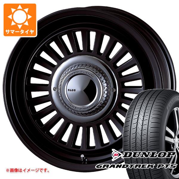 5本セット ランドクルーザー70 GRJ76K用 サマータイヤ ダンロップ グラントレック PT5 265/70R16 112H クリムソン ディーン カリフォルニア 7.0-16 タイヤホイール5本セット 128,063円