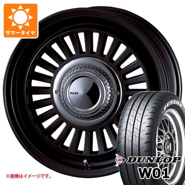 トヨタ ハイエース 200系用 サマータイヤ ダンロップ W01 215/65R16C 109/107N ホワイトレター クリムソン ディーン カリフォルニア 6.5-16 タイヤホイール4本セット 112,100円