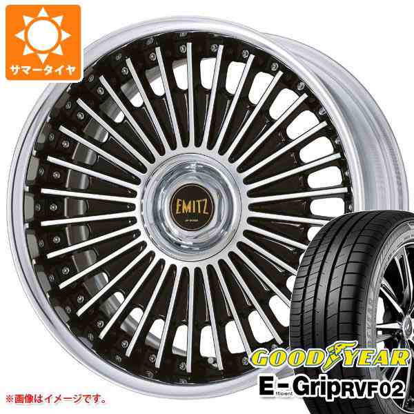 サマータイヤ 245/35R20 95W XL グッドイヤー エフィシエントグリップ RVF02 ワーク イミッツ 8.0-20 タイヤホイール4本セットの通販は