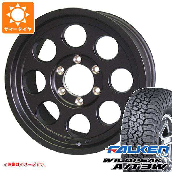 5本セット ランドクルーザー70 GRJ76K用 サマータイヤ ファルケン ワイルドピーク A/T3W LT285/75R16 126/123Q ジムライン  タイプ2 8.0-16 タイヤホイール5本セットの通販はau PAY マーケット - タイヤ1番 | au PAY マーケット－通販サイト