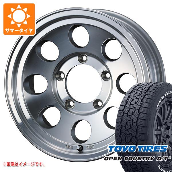ジムニー JB64W用 2026年製 サマータイヤ トーヨー オープンカントリー A/T3 215/70R16 100T ホワイトレター ジムライン タイプ2 5.5-16 タイヤホイール4本セット 106,590円