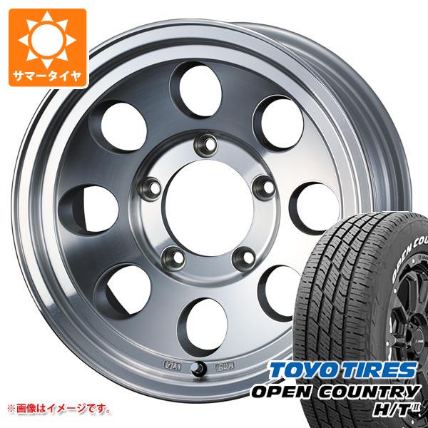 スズキ ジムニーシエラ JB74W用 2026年製 サマータイヤ トーヨー オープンカントリー H/T2 215/70R16 100H ホワイトレター ジムライン タイプ2 6.0-16 タイヤホイール4本セット 108,241円