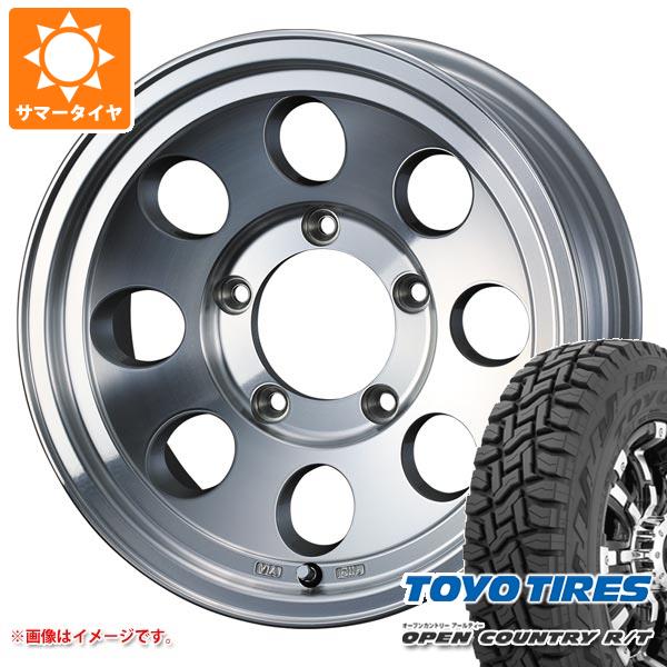 5本セット スズキ ジムニーノマド JC74W用 サマータイヤ トーヨー オープンカントリー R/T LT225/70R16 102/99Q ホワイトレター ジムライン タイプ2 6.0-16 タイヤホイール5本セット