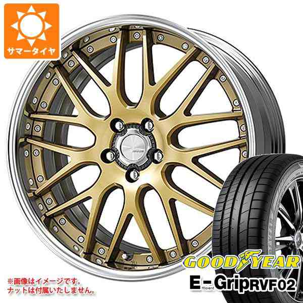 サマータイヤ 235/50R18 101W XL グッドイヤー エフィシエントグリップ RVF02 ワーク ランベック LM1 8.0-18 タイヤホイール4本セットの通販は