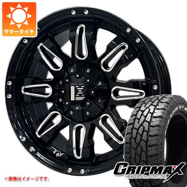 レクサス LX570用 サマータイヤ グリップマックス マッドレイジ R/T MAX LT285/50R20 119/116Q ホワイトレター オフビート レクセル バレーノ オフロードスタイル 9.0-20 タイヤホイール4本セットの通販は