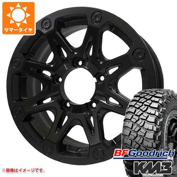 国内正規 WEDS ジムニー JB64W用 サマータイヤ BFグッドリッチ マッドテレーンT/A KM3 LT225/75R16 115/112Q  マッドヴァンス06 5.5-16