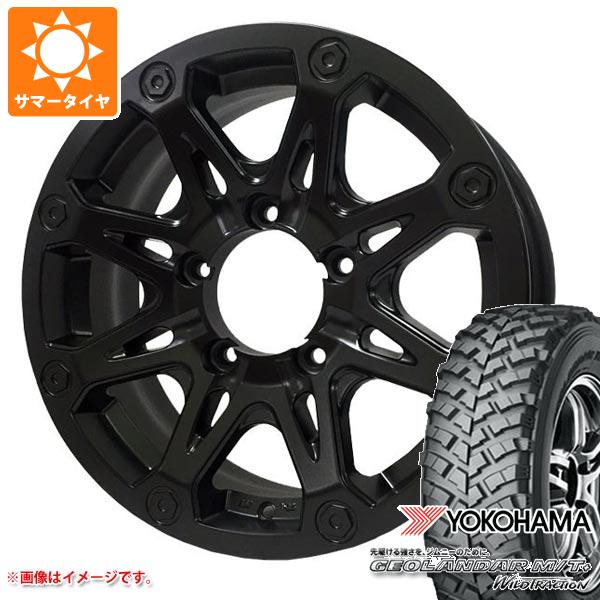 ジムニー用 サマータイヤ ヨコハマ ジオランダー M/T+ G001J 195R16C 104/102Q オフビート バウンティコレクション BDX08 5.5-16 タイヤホイール4本セット