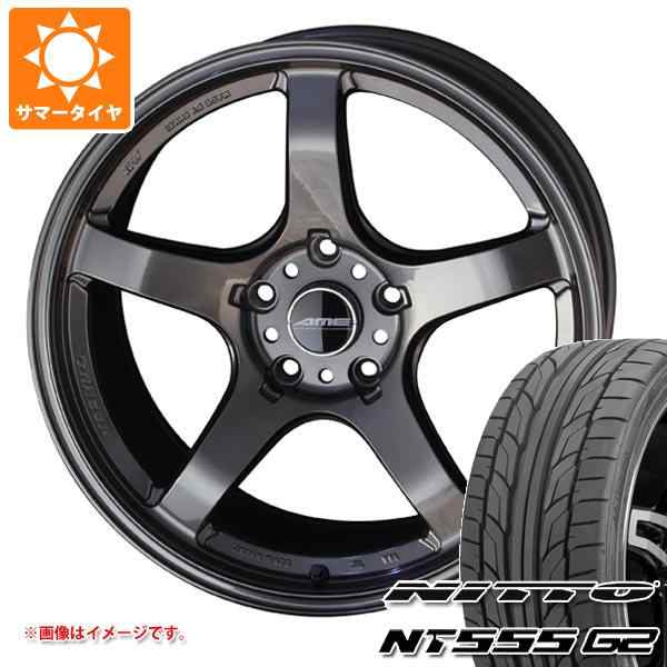 GRヤリス用 サマータイヤ ニットー NT555 G2 225/40R18 92Y XL AME トレーサーGT-V 8.5-18 タイヤホイール 4本セットの通販はau PAY マーケット タイヤ1番 au PAY マーケット－通販サイト