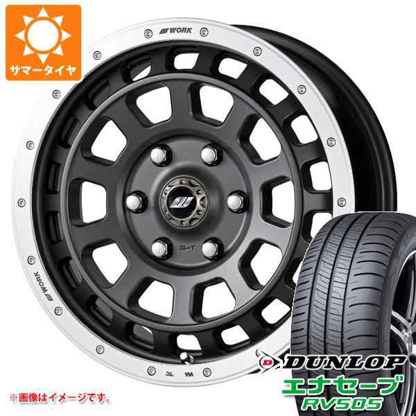 T31エクストレイル用 サマータイヤ ダンロップ エナセーブ RV505 215/65R16 98H ワーク クラッグ T-グラビック 7.0-16 タイヤホイール4本の通販は