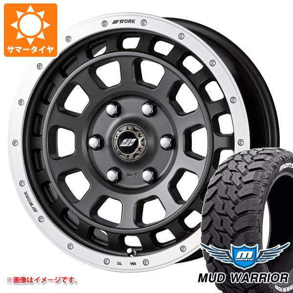 T32エクストレイル用 サマータイヤ モンスタ マッドウォーリアー LT235/70R16 104/101Q ホワイトレター ワーク クラッグ T-グラビック 7.0-16 タイヤホイール4本セットの通販は